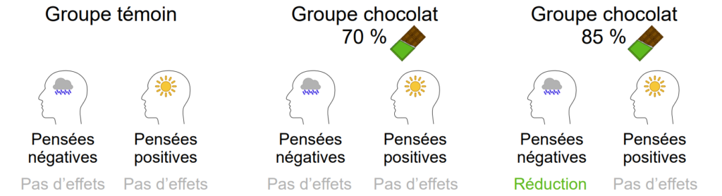 Effets du chocolat sur l'humeur
