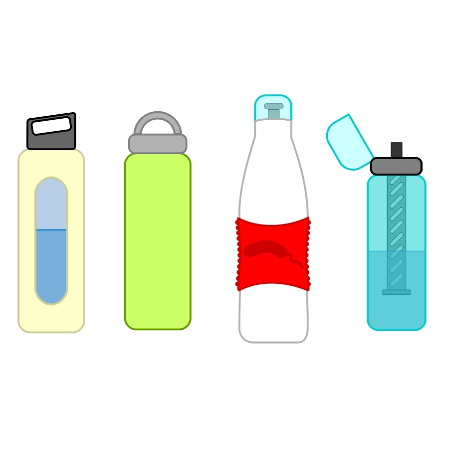Peut-on trouver des bactéries dans les bouteilles d’eau réutilisables ?